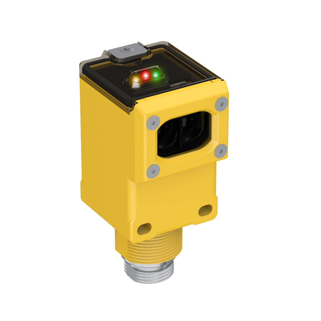 Banner Engineering Photoelectric Sensor; Polar Retro; Rectangular; 0.15-6m Range; 10-30VDC; NPN&plus;PNP; LO/DO Configurable; 7/8" QD